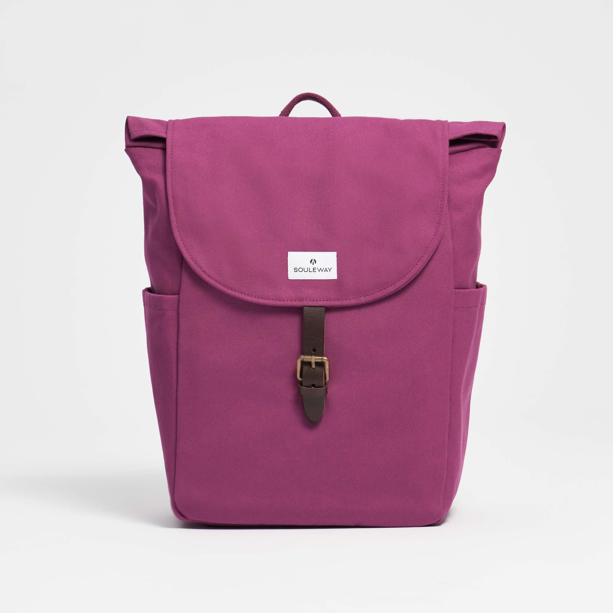 Classic Backpack L - Rucksack Canvas - Bordeaux Red--skip