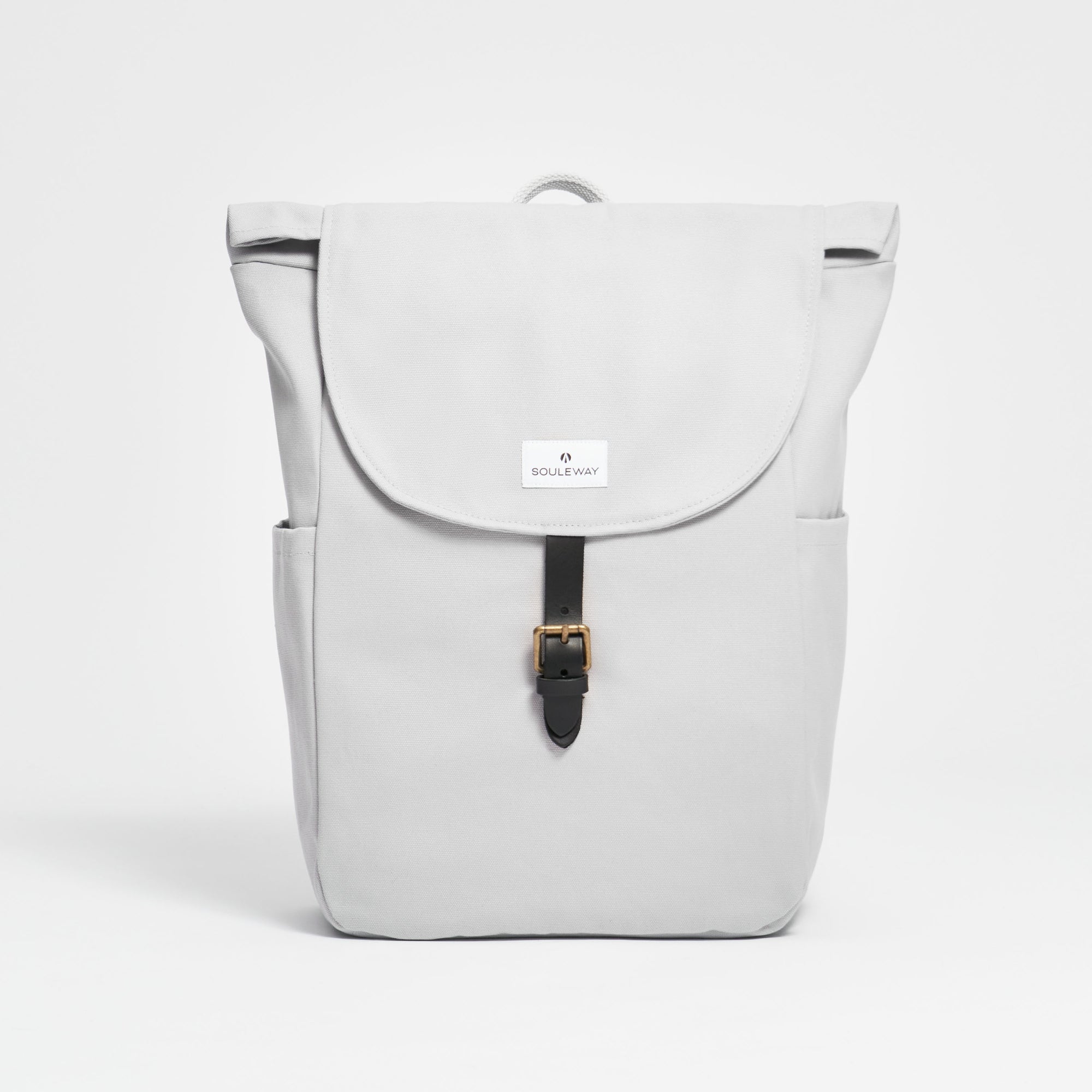 Classic Backpack L - Rucksack Canvas - Dust Grey--skip