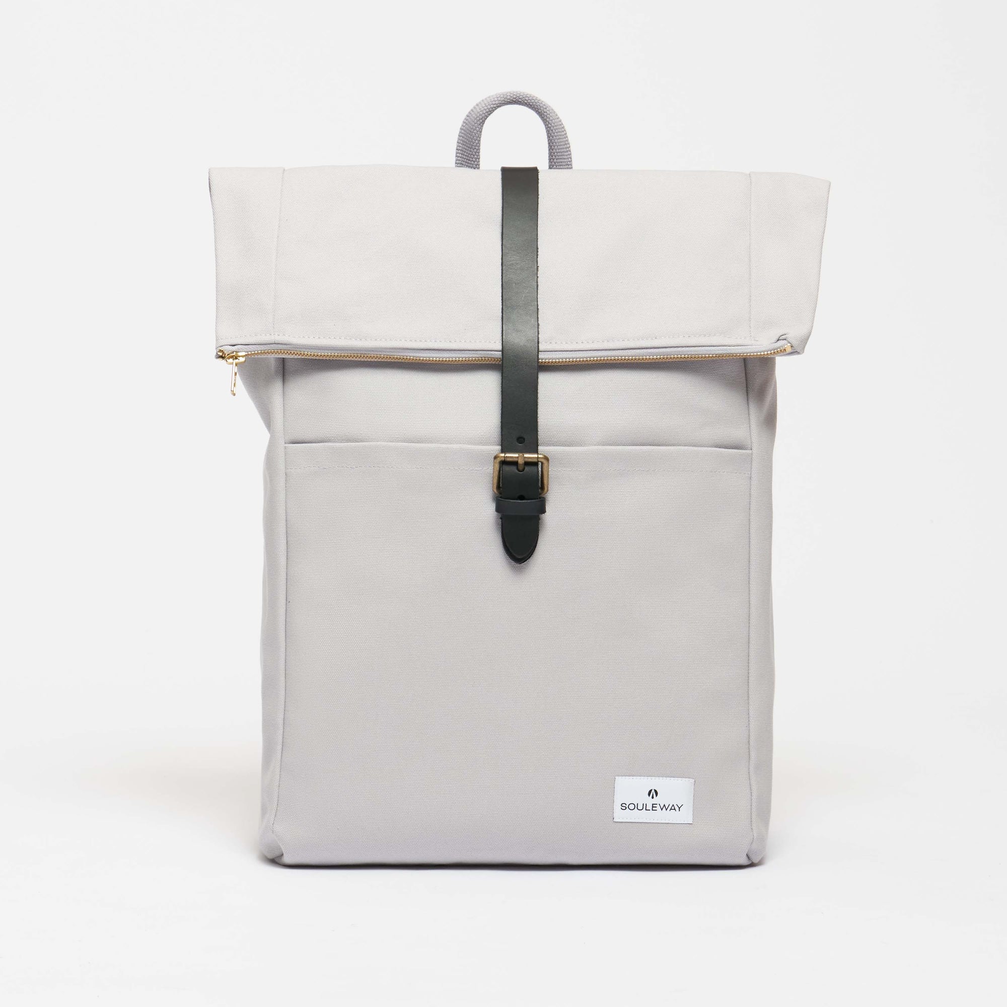 Foldtop L Rolltop Rucksack - made in Germany - Dust Grey--skip