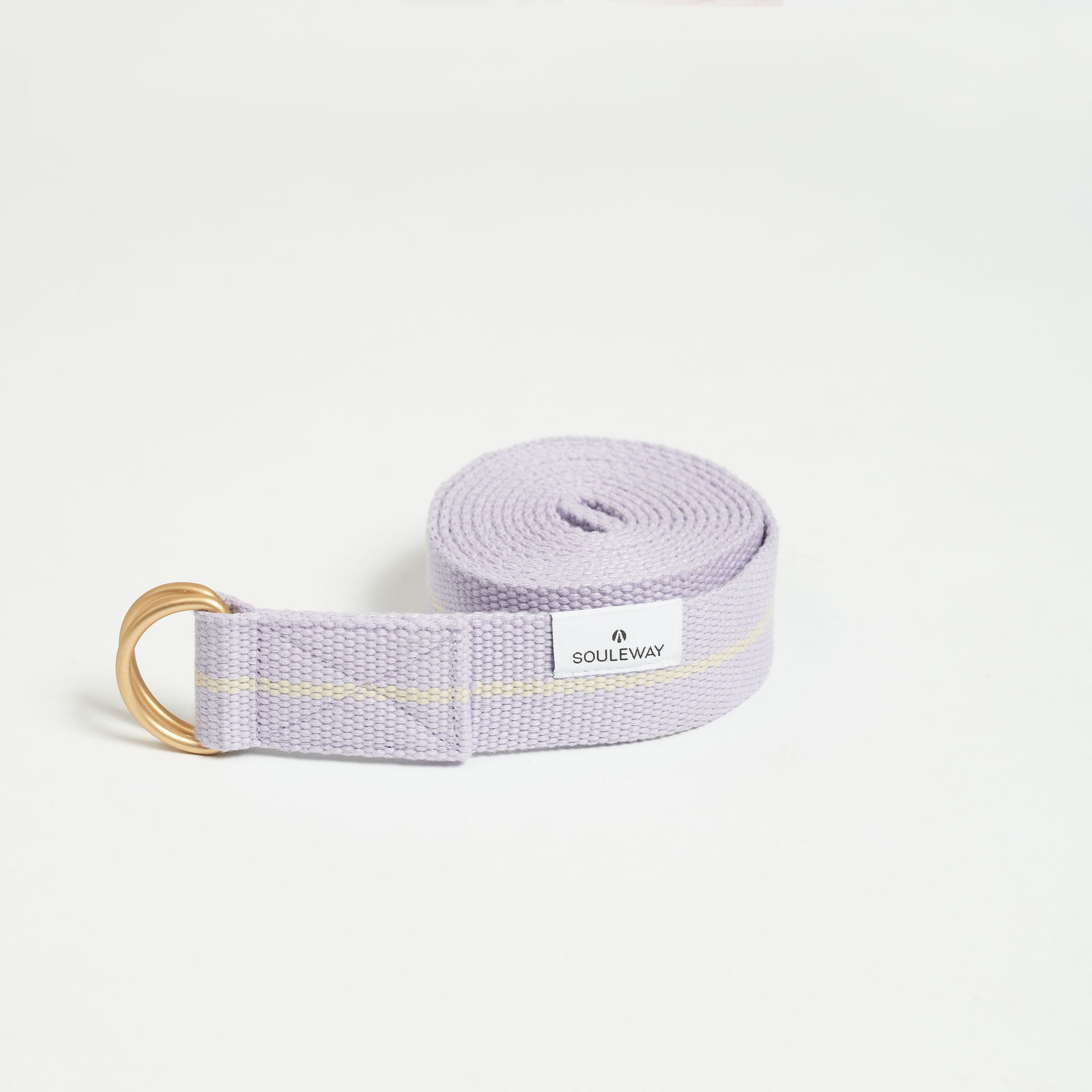 Yoga Strap - Lavender/Sand--skip